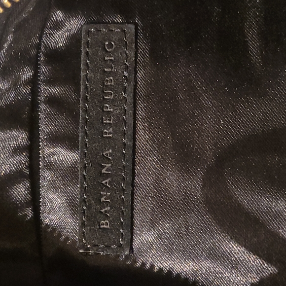 Banana Republic black patchwork leather Hobo bag - Picture 4 of 5